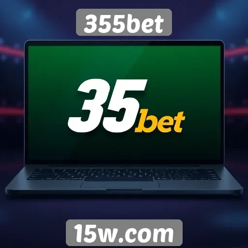 Navegação e interface do usuário no 355bet